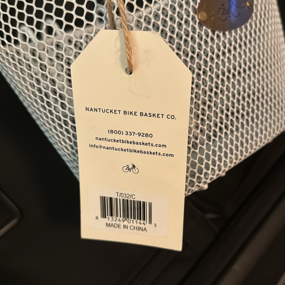 Nantucket bike basket for children’s bicycle new with tags - Picture 10 of 11
